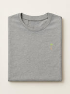 Summer Minis - Palm Tree - Regular/Oversized T-shirt Oversized Light Heather Gray by inspire.inc