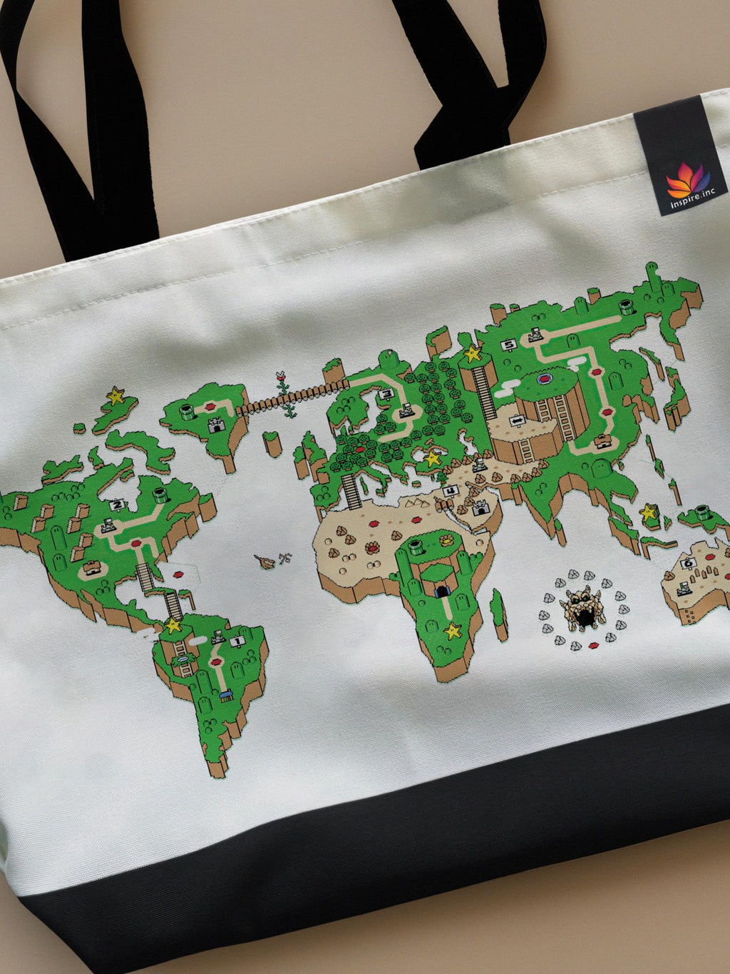 Super Mario - World - Neo Tote Bag by inspire.inc