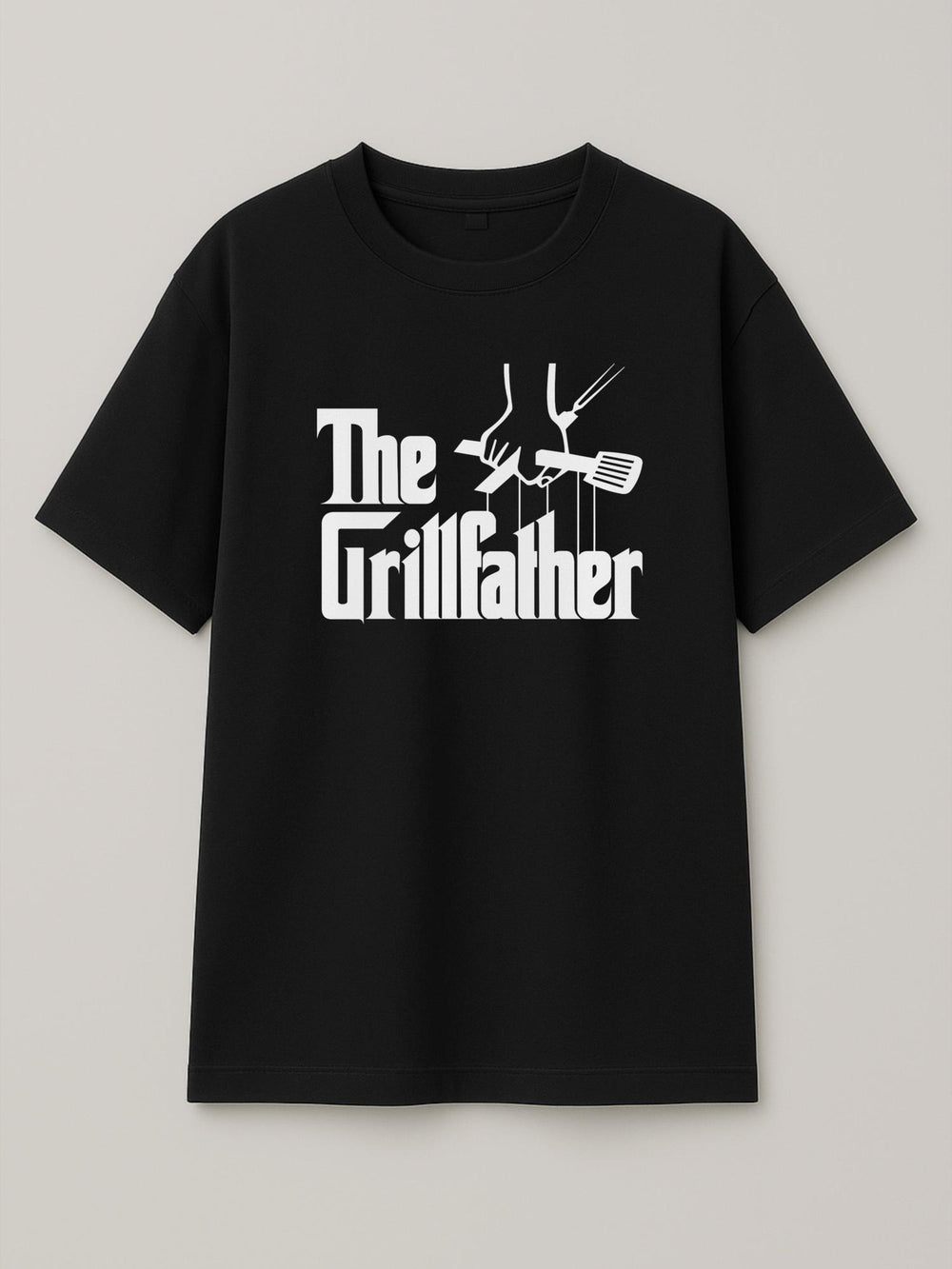 The Grillfather - Regular/Oversized T-shirt Oversized Black by inspire.inc