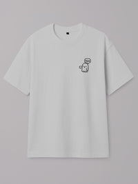 The Shade - Regular/Oversized T-shirt Oversized White by inspire.inc