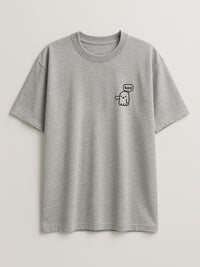 The Shade - Regular/Oversized T-shirt Oversized Light Heather Gray by inspire.inc