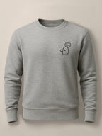 The Shade - Unisex Regular/Oversized Sweatshirt Regular Gray by inspire.inc
