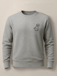 The Shade - Unisex Regular/Oversized Sweatshirt Regular Gray by inspire.inc