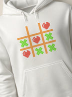 Tic Tac Hearts Pixel Edition - Hoodie by inspire.inc