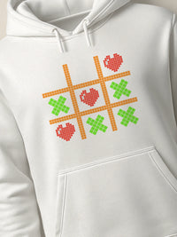 Tic Tac Hearts Pixel Edition - Hoodie by inspire.inc