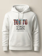 Tokyo Cityscape - Hoodie White by inspire.inc