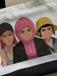 Kpop Demon Hunters - Undercover Idols - Neo Tote Bag by inspire.inc