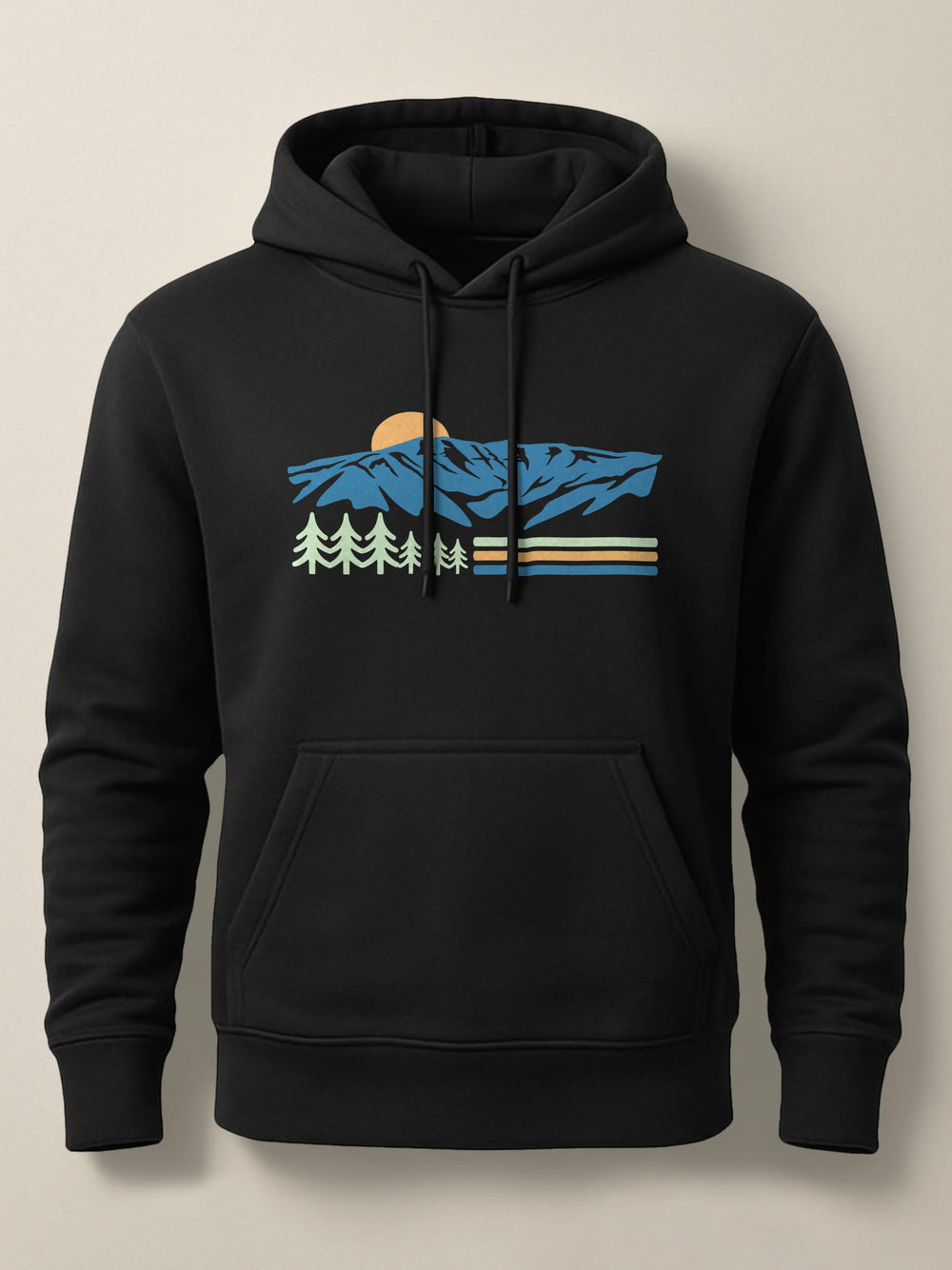 Vintage Sannine - Hoodie Black by inspire.inc