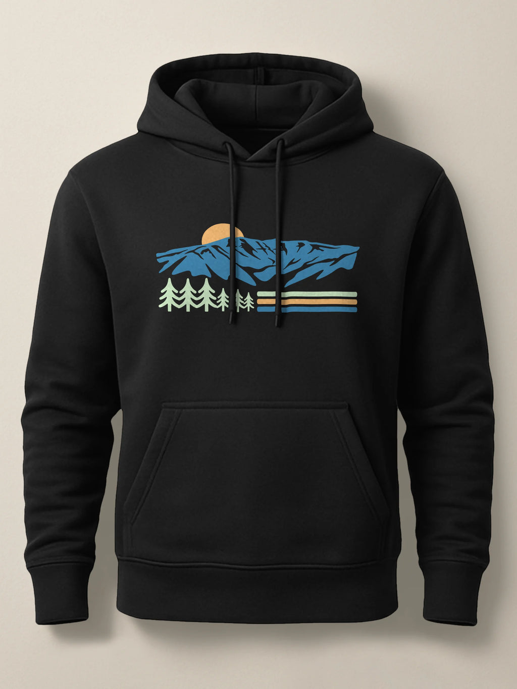 Vintage Sannine - Hoodie Black by inspire.inc