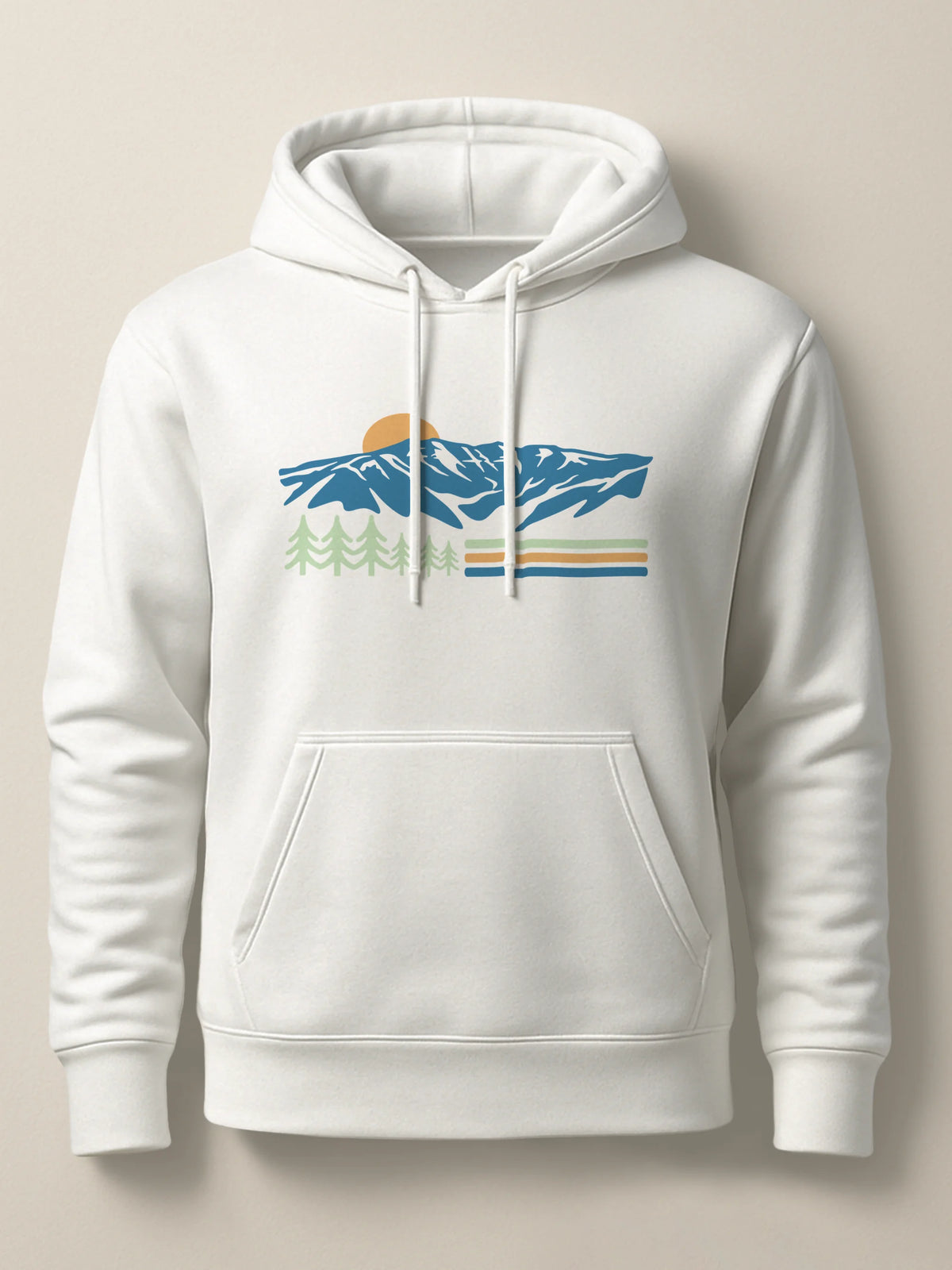 Vintage Sannine - Hoodie White by inspire.inc