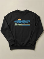 Vintage Sannine - Regular/Oversized Sweatshirt Black by inspire.inc