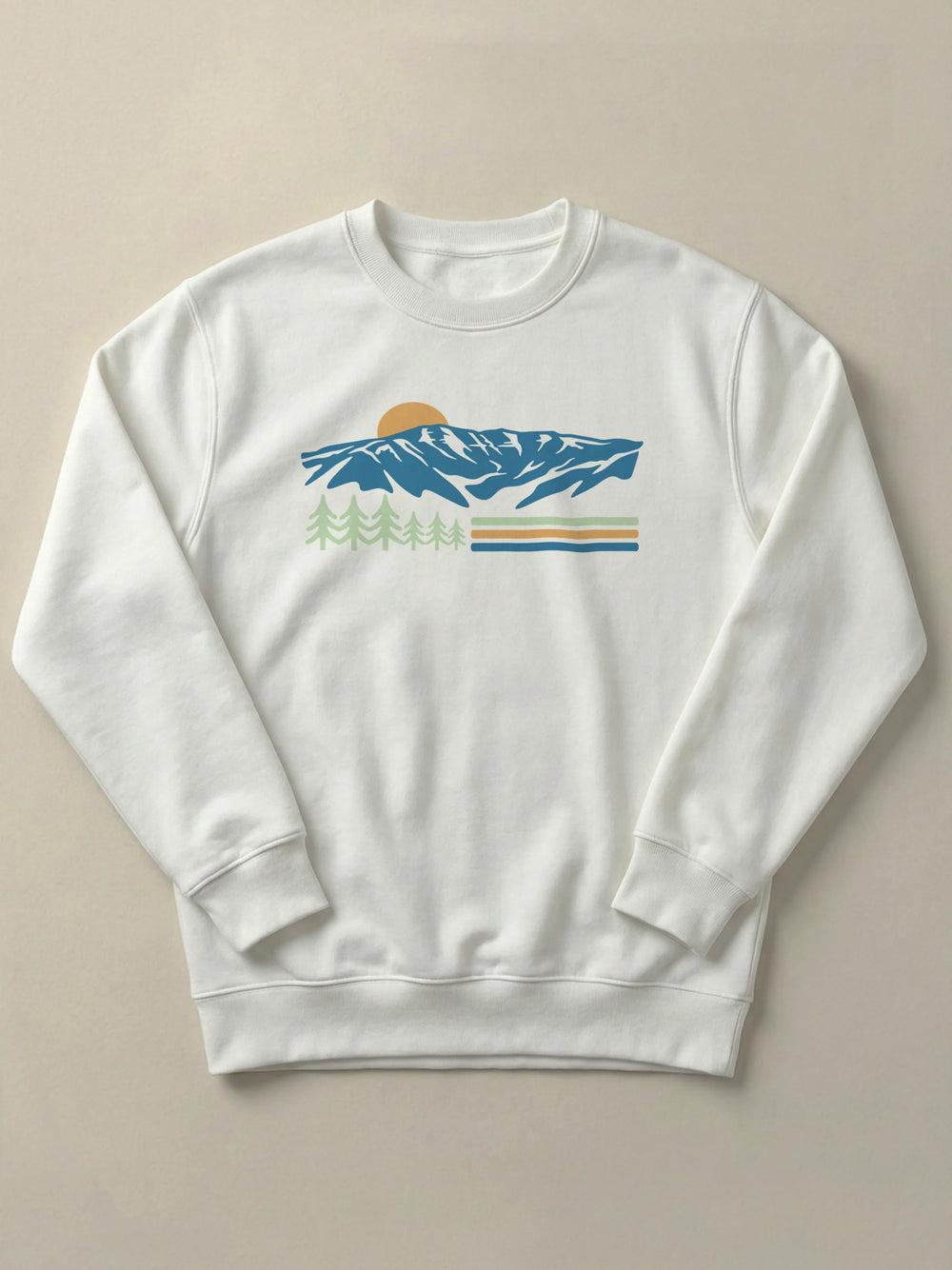 Vintage Sannine - Regular/Oversized Sweatshirt White by inspire.inc