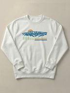 Vintage Sannine - Regular/Oversized Sweatshirt White by inspire.inc
