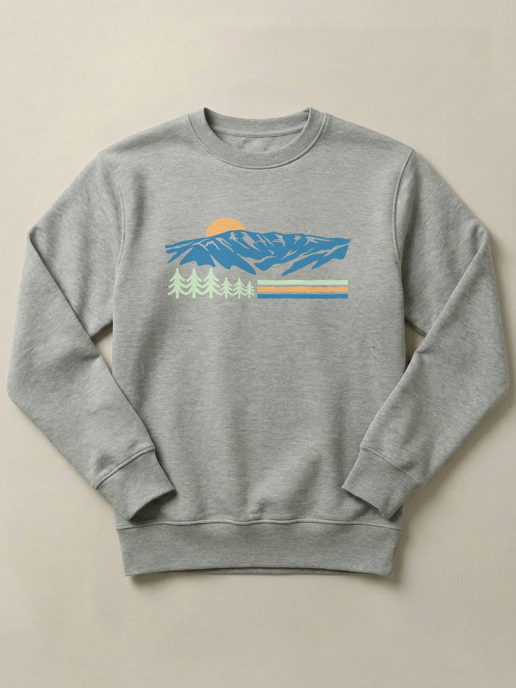 Vintage Sannine - Regular/Oversized Sweatshirt Gray by inspire.inc