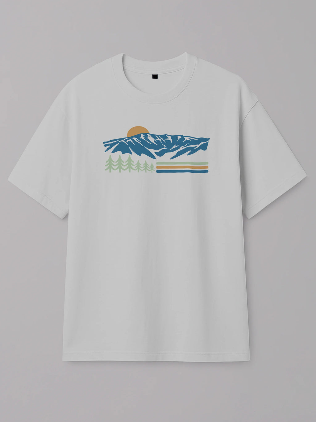 Vintage Sannine - Regular/Oversized T-shirt White by inspire.inc