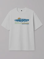 Vintage Sannine - Regular/Oversized T-shirt White by inspire.inc