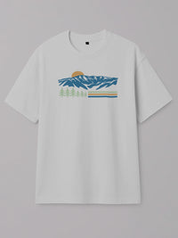 Vintage Sannine - Regular/Oversized T-shirt White by inspire.inc