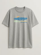 Vintage Sannine - Regular/Oversized T-shirt Light Heather Gray by inspire.inc