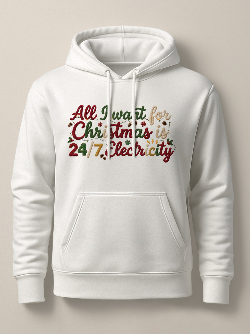 Wishful Thinking in the Dark - Unisex Premium Hoodie Light White by inspire.inc