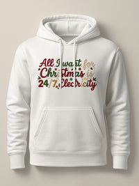 Wishful Thinking in the Dark - Unisex Premium Hoodie Light White by inspire.inc