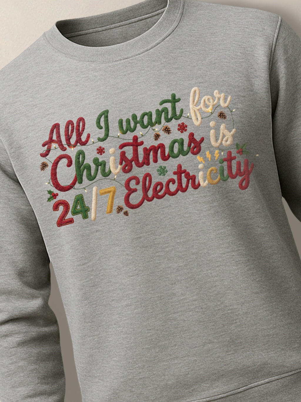 Wishful Thinking in the Dark - Regular/Oversized Sweatshirt by inspire.inc