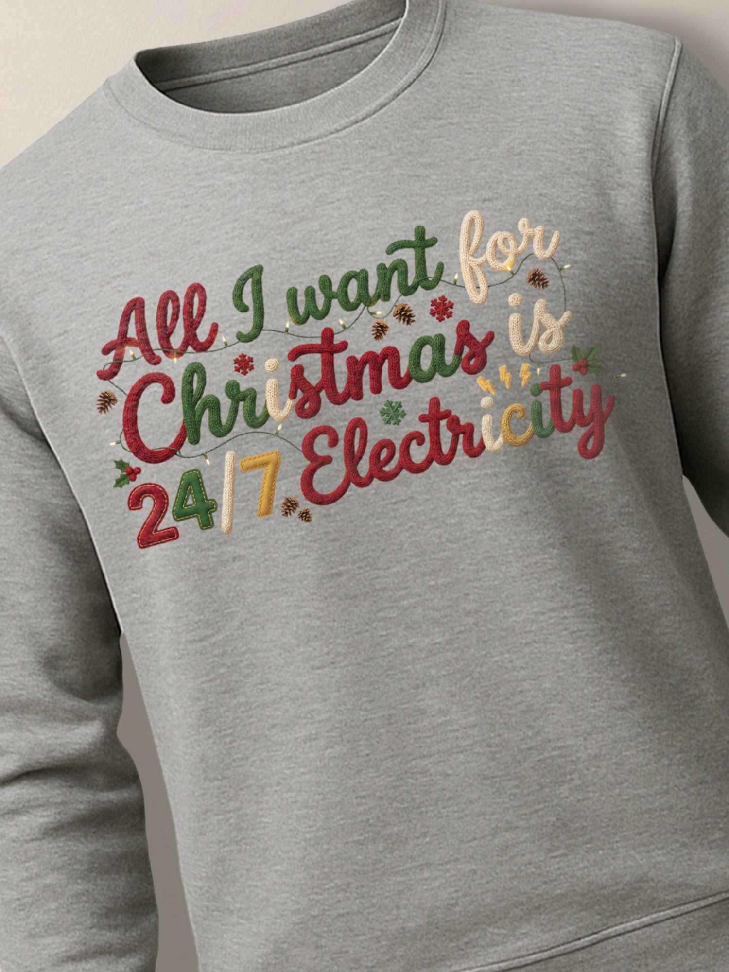 Wishful Thinking in the Dark - Regular/Oversized Sweatshirt