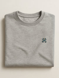 Winter Minis - Wool Scarf - Regular/Oversized Sweatshirt Regular Fit Gray by inspire.inc