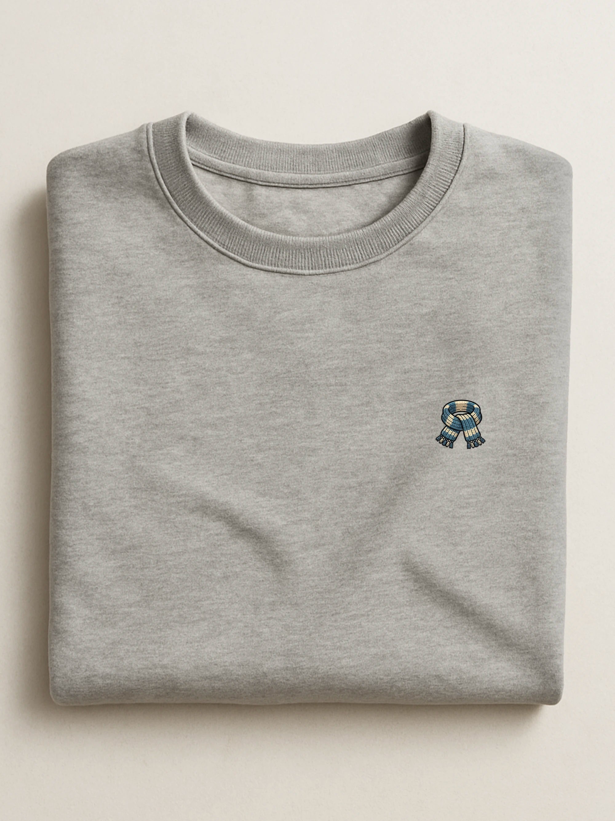 Winter Minis - Wool Scarf - Regular/Oversized Sweatshirt Regular Fit Gray by inspire.inc