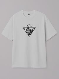 Yu-Gi-Oh! - Millennium Puzzle - Regular/Oversized T-shirt Oversized White by inspire.inc